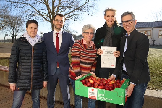 Siegerehrung beim Sportabzeichen Wettbewerb 2017 für die Wetterauer Schulen