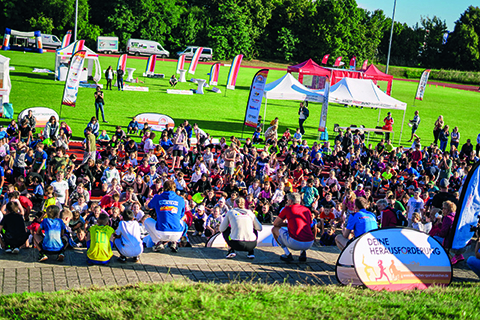 Sportabzeichen-Event für Schüler/innen und Erwachsene